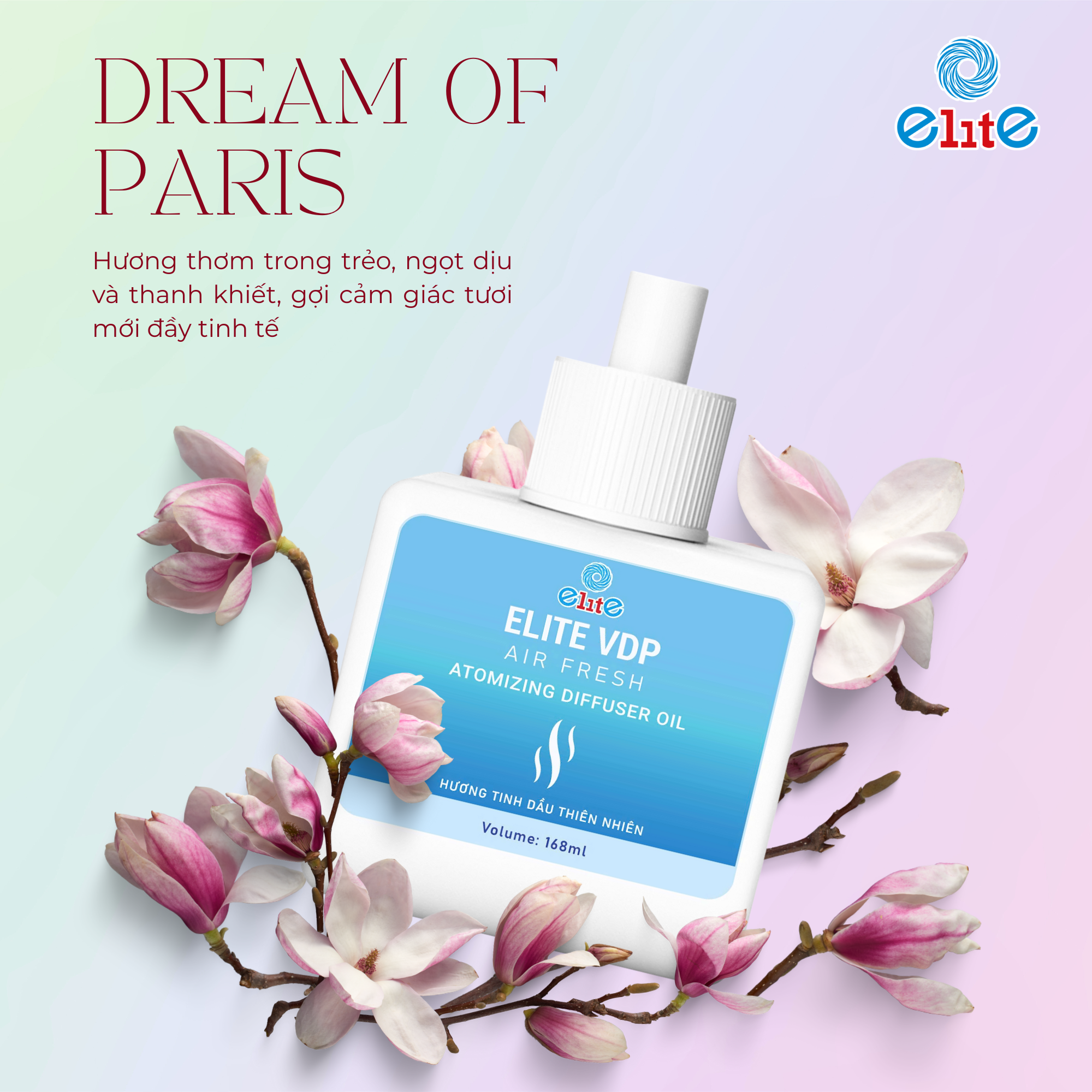 Hương tinh dầu thiên nhiên - Dùng cho máy khuếch tán hương thơm