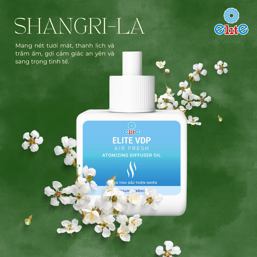 Hương tinh dầu thiên nhiên - Dùng cho máy khuếch tán hương thơm