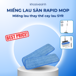 Miếng khăn lau sàn - Bộ cây lau nhà Rapid Mop 993493