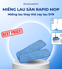 Miếng khăn lau sàn - Bộ cây lau nhà Rapid Mop 993493