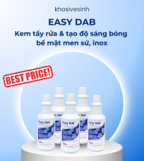 EASY DAB - KEM TẨY RỬA & TẠO ĐỘ SÁNG BÓNG BỀ MẶT MEN SỨ, INOX