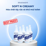 SOFT N CREAMY - HÓA CHẤT TẨY RỬA & KHỬ MÙI ĐA NĂNG DẠNG KEM