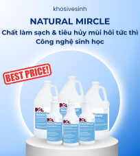 NATURAL MIRACLE - ENZYMECHẤT LÀM SẠCH VÀ KHỬ MÙI HÔI NHANH CHÓNG, CHAI 1 QUART
