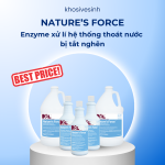 NATURE FORCE - ENZYME XỬ LÍ HỆ THỐNG THOÁT NƯỚC TẮT NGHẼN