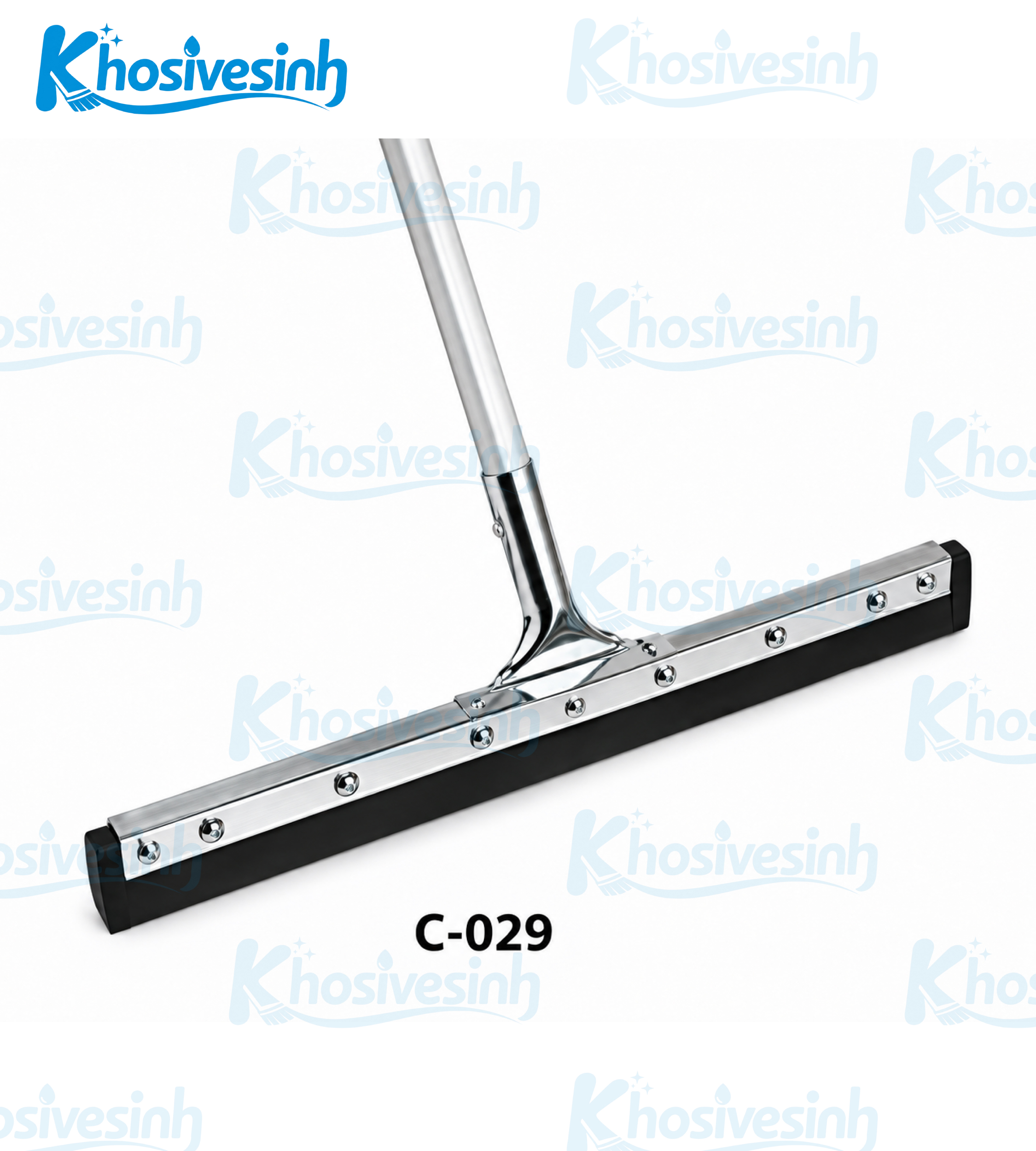Cây gạt nước sàn 45cm C-029 – Gạt nước sàn inox chuyên dụng