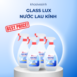 GLASS LUX - (Thùng 10 chai) Nước lau kính không chứa Ammoniac