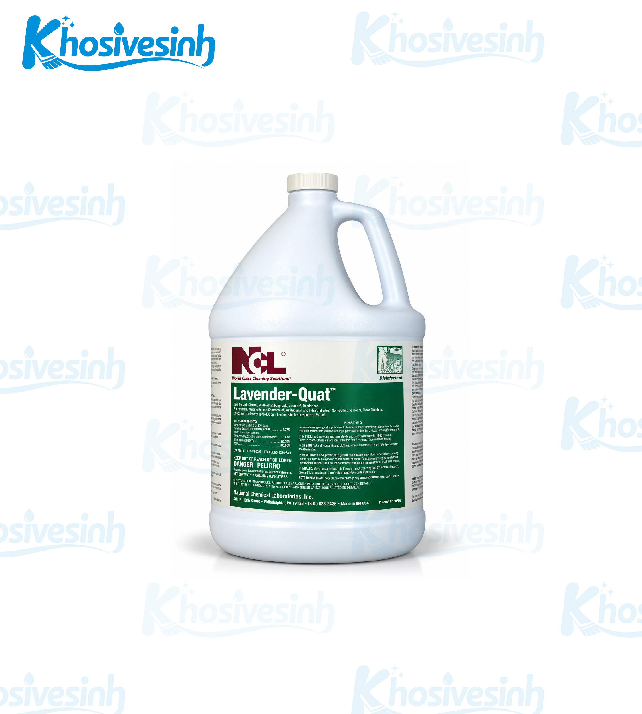 LAVENDER - QUAT _ HÓA CHẤT TẨY RỬA, KHỬ TRÙNG, KHỬ MÙI, KIỂM SOÁT NẤM MỐC