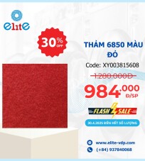 Thảm 6850 Màu Đỏ