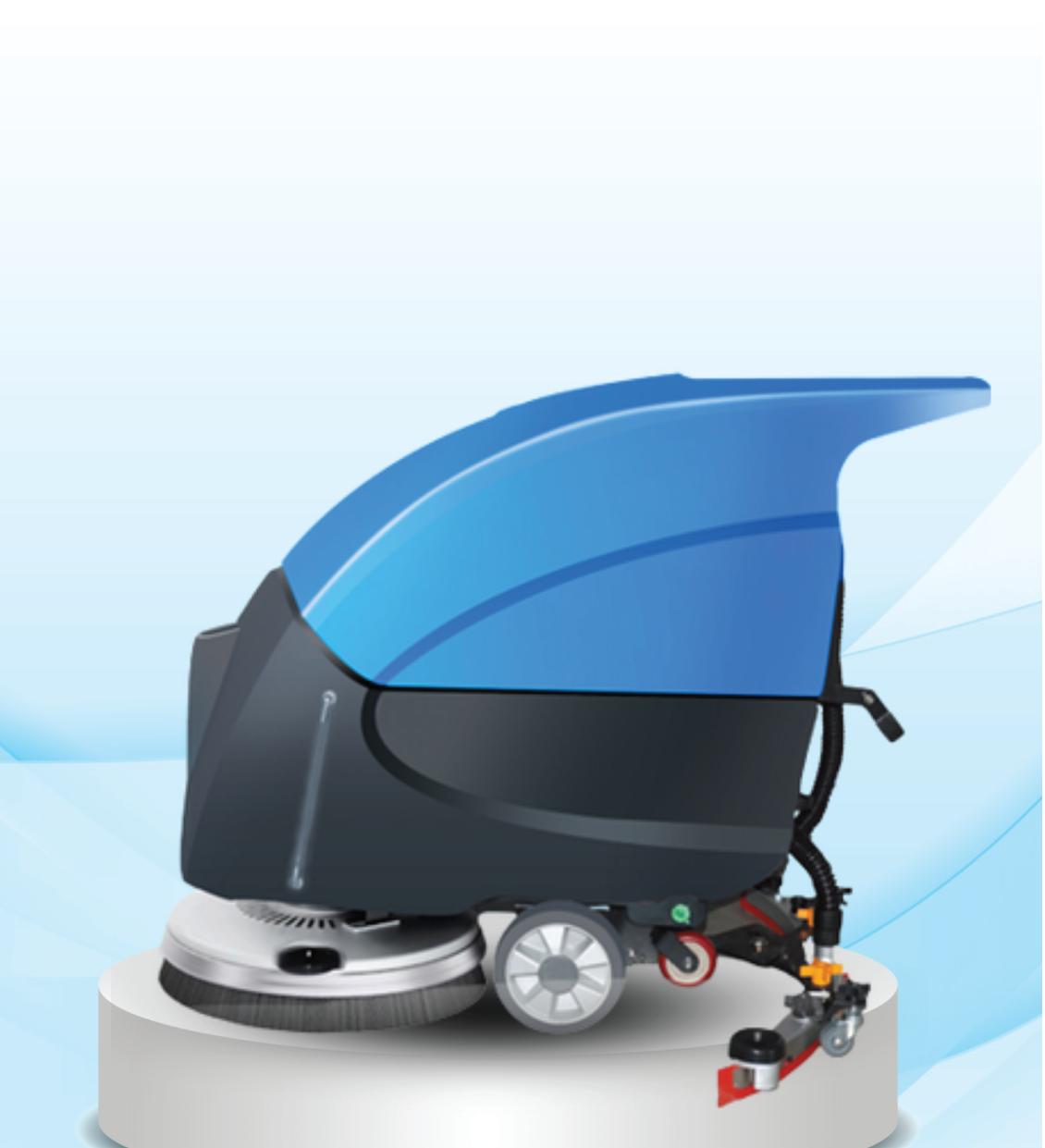 Máy chà sàn đơn công nghiệp đẩy tay (1B) - S50A