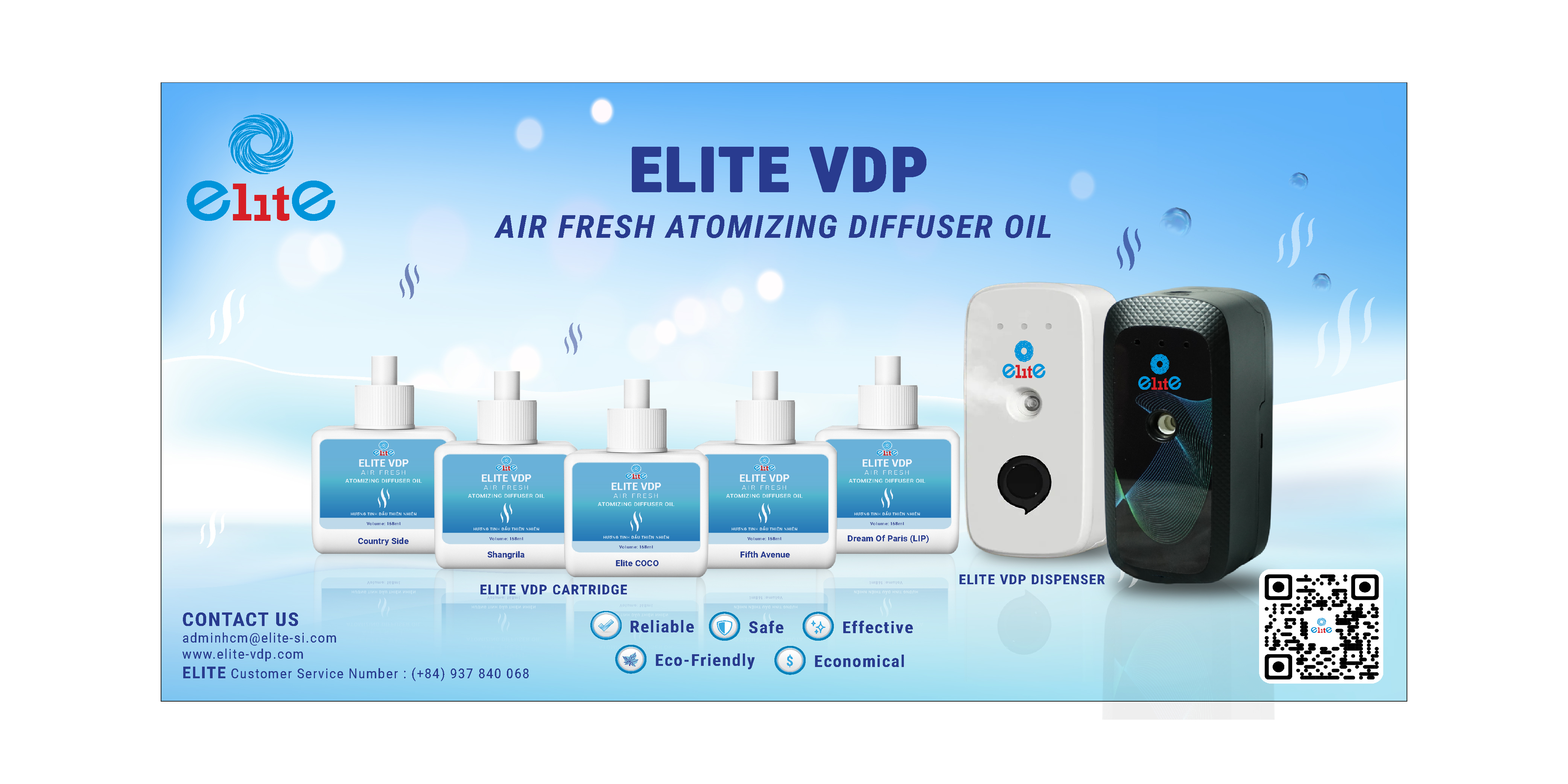 Bộ máy khuếch tán hương thơm & Tinh dầu thiên nhiên ANDUSIC