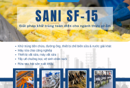 SANI SF-15 – Hóa chất khử trùng gốc Peracetic Acid cho ngành thực phẩm & chăn nuôi