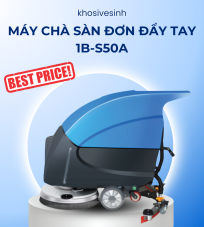 Máy chà sàn đơn công nghiệp đẩy tay (1B) - S50A