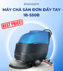 Máy chà sàn đơn công nghiệp đẩy tay (1B) - S50B