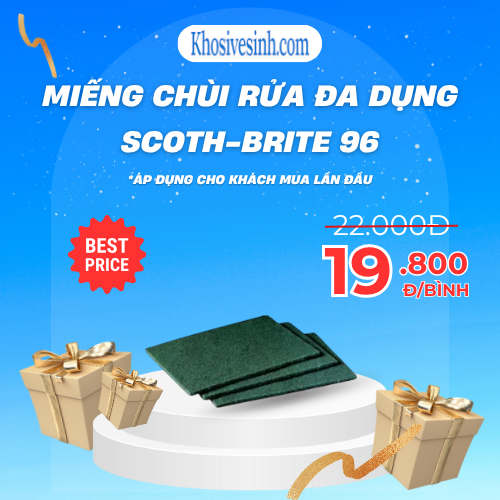 MIẾNG CHÙI RỬA ĐA DỤNG SCOTCH-BRITE 96