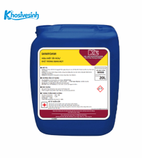 SANIFOAM - HÓA CHẤT TẨY RỬA, KHỬ TRÙNG DẠNG BỌT TẨY SẠCH CÁC VẾT DẦU MỠ, PROTEIN 20 LÍT