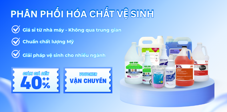 Hóa Chất Vệ Sinh Công Nghiệp – Giải Pháp Làm Sạch Hiệu Quả, Tiết Kiệm Chi Phí