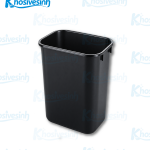 Thùng rác nhựa Rubbermaid 2957 – 39 lít – Màu đen