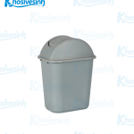 Thùng rác nhựa có nắp xoay B-032 – 23 lít – Màu xám