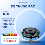 Đế thùng rác có bánh xe 1811