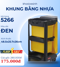 Khung bằng nhựa xe đẩy hàng 5266