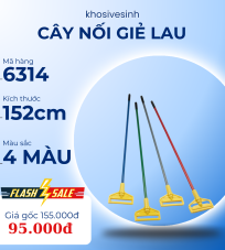 Cây gắn giẻ lau sàn 152cm - 6314