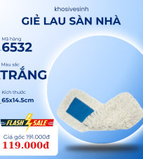 Giẻ lau sàn nhà 6532
